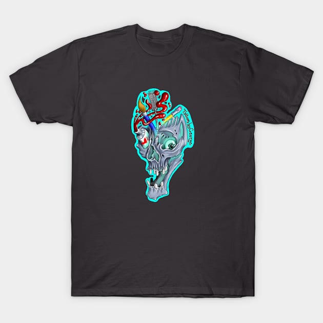 Art skull T-Shirt by Tattoos_by_George